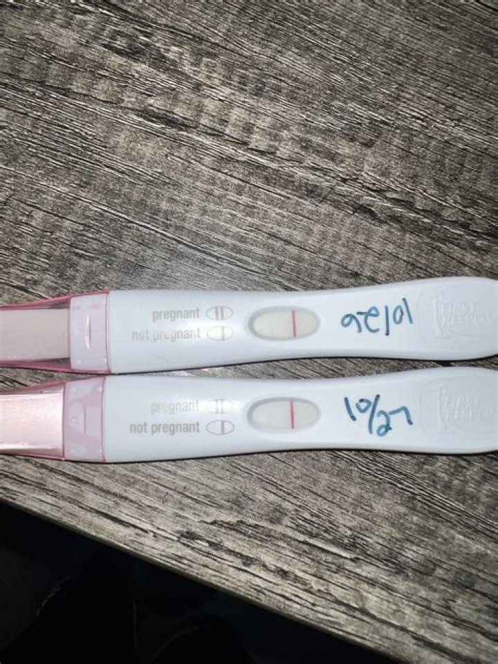 Are faint lines on a pregnancy test positive?