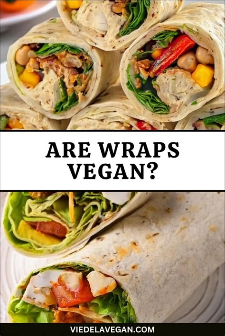 Are wraps vegan?