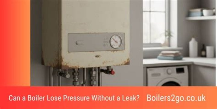 Can a boiler lose pressure without a leak?