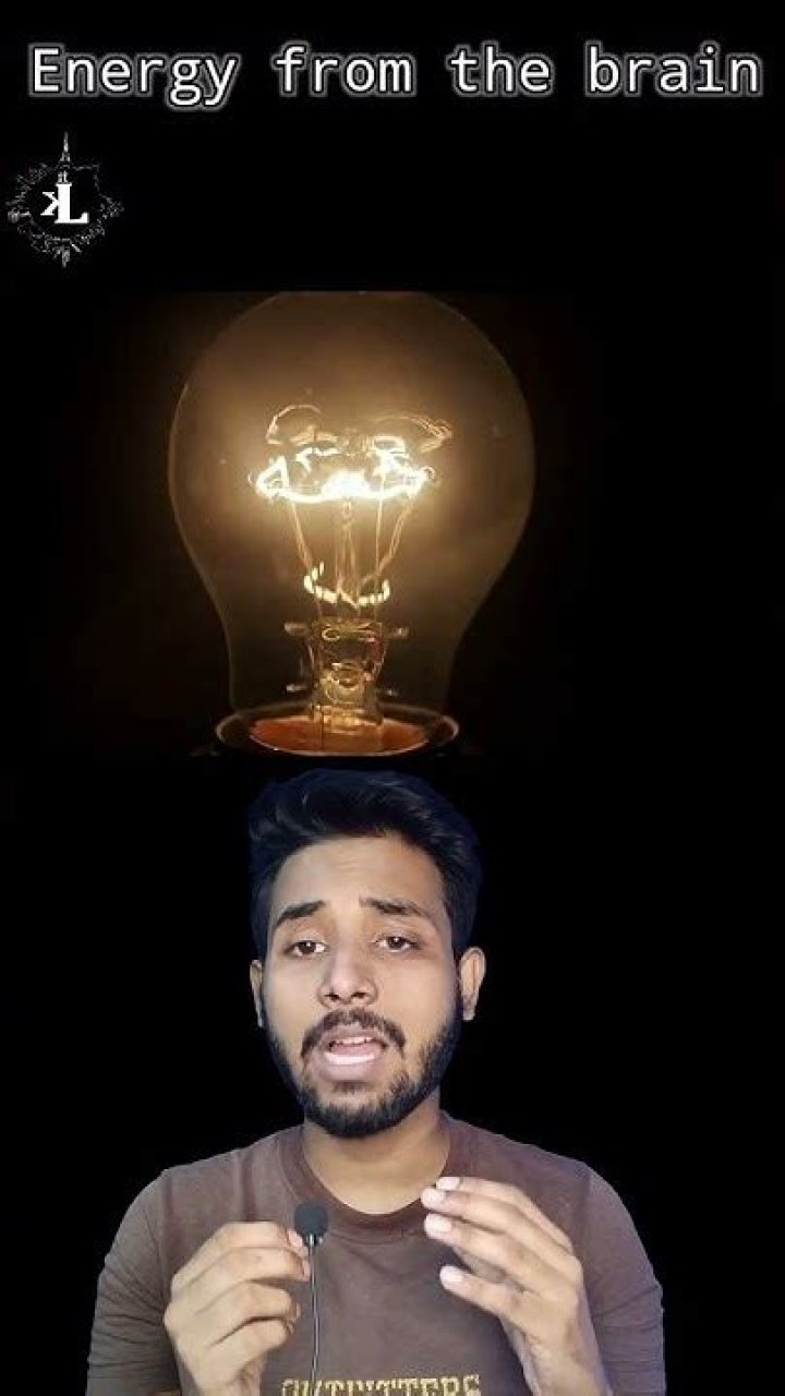 Can a human brain power a light bulb?
