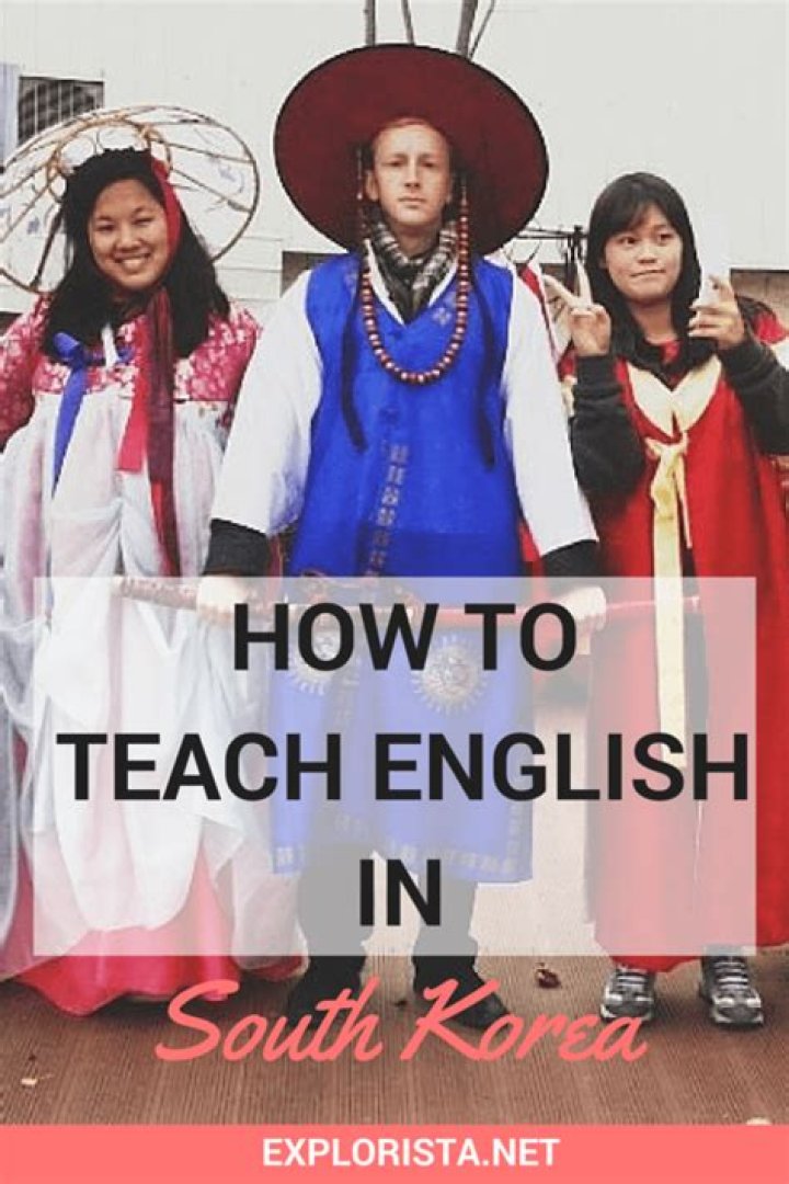 Can an Indian teach English in South Korea?