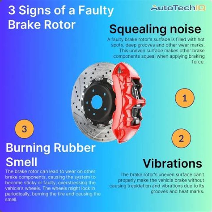 Can bad rotors cause squeaking?
