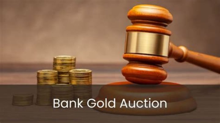Can bank auction gold loan?