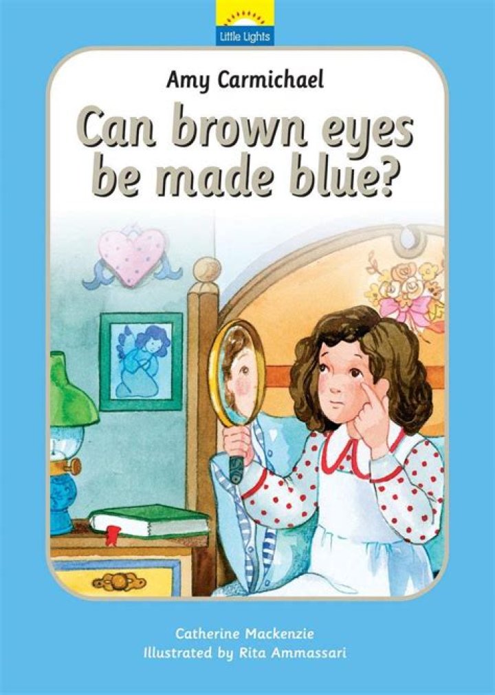 Can brown eyes be made blue?