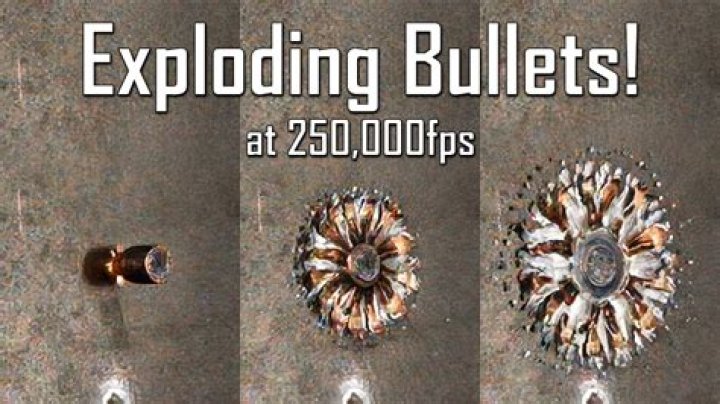 Can bullets explode if dropped?