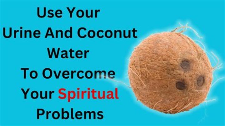 Can coconut water clean your urine?
