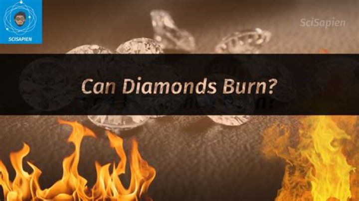 Can fire melt diamond?