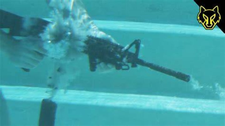 Can guns fire underwater?