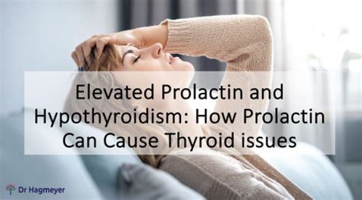 Can high prolactin cause stress?