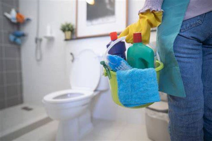 Can I clean the bathroom while pregnant?