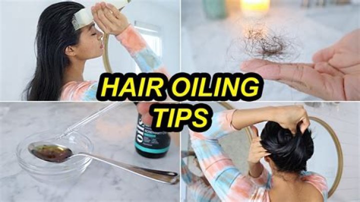 Can I comb my hair after oiling?