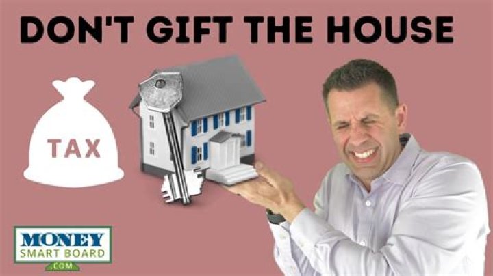 Can I give my house to my son and still live in it?