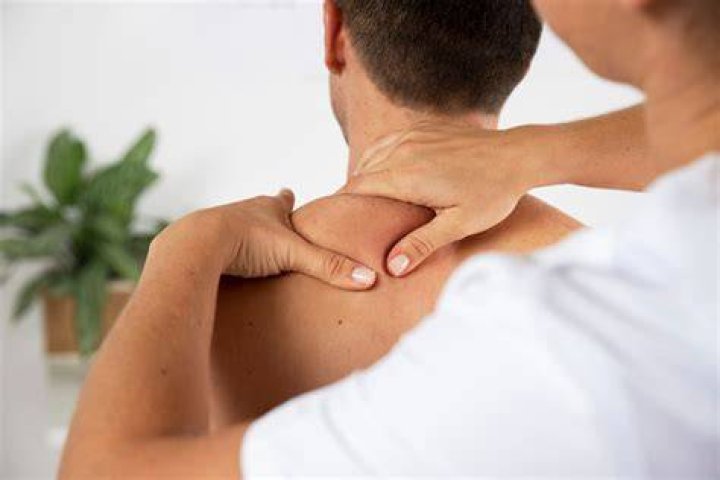 Can I massage a stiff neck?