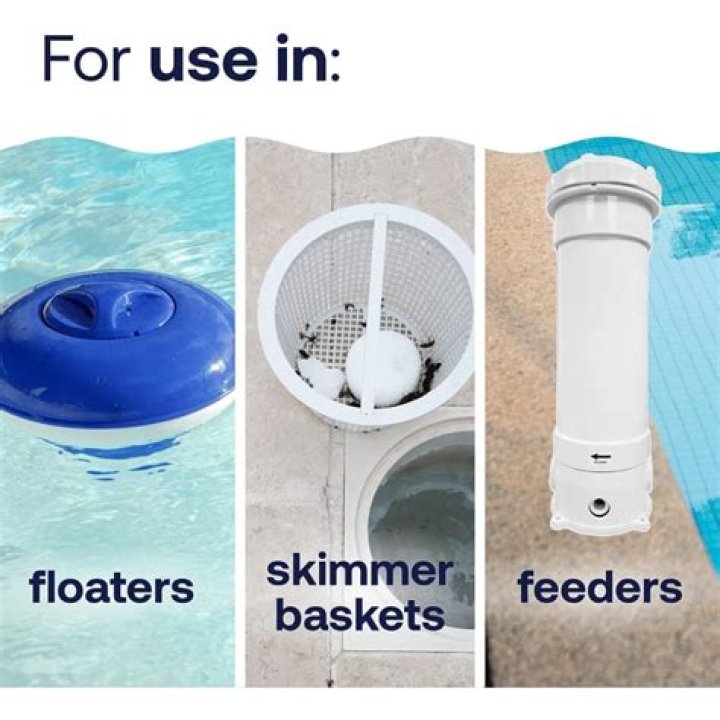Can I put chlorine tabs in my skimmer basket?