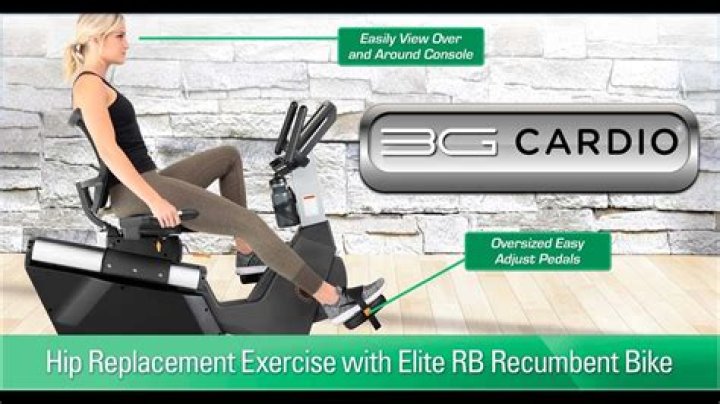 Can I ride recumbent bike after hip replacement?