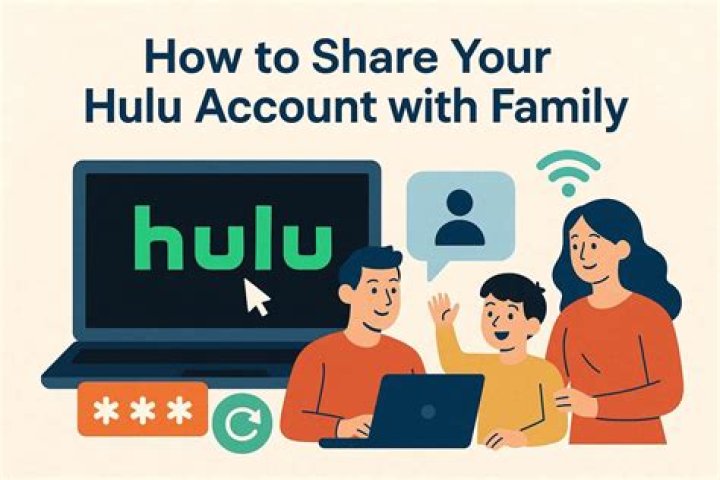 Can I share my Hulu live account with family?