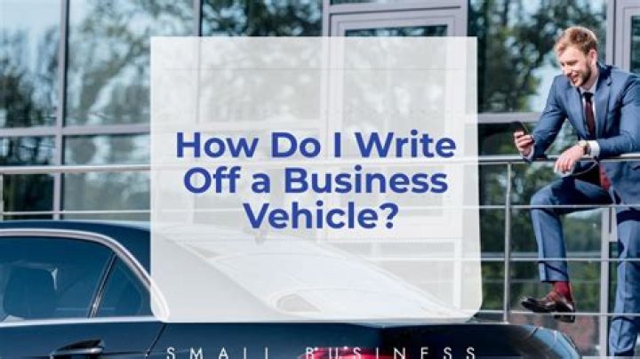 Can I write off my car payment if I own a business?