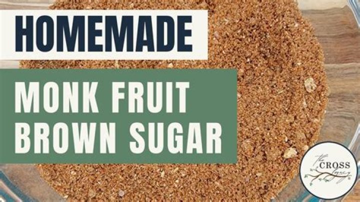 Can monk fruit replace brown sugar?