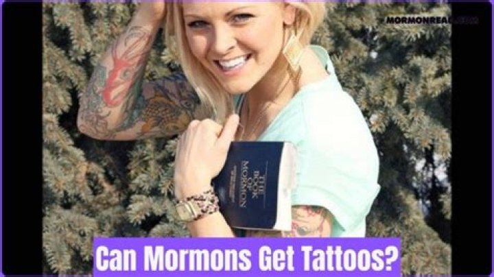 Can Mormons get tattoos?