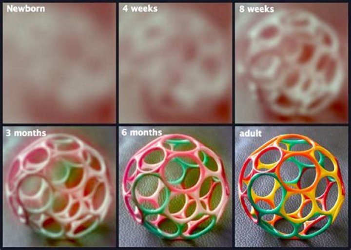 Can my 3 week old see me?