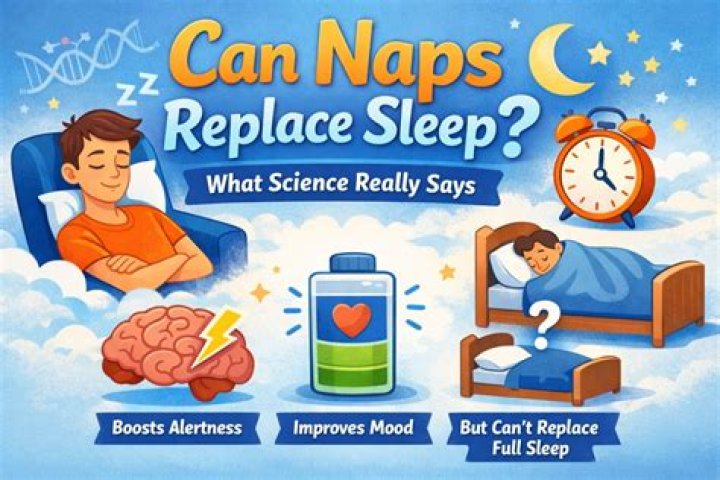 Can naps replace sleep?