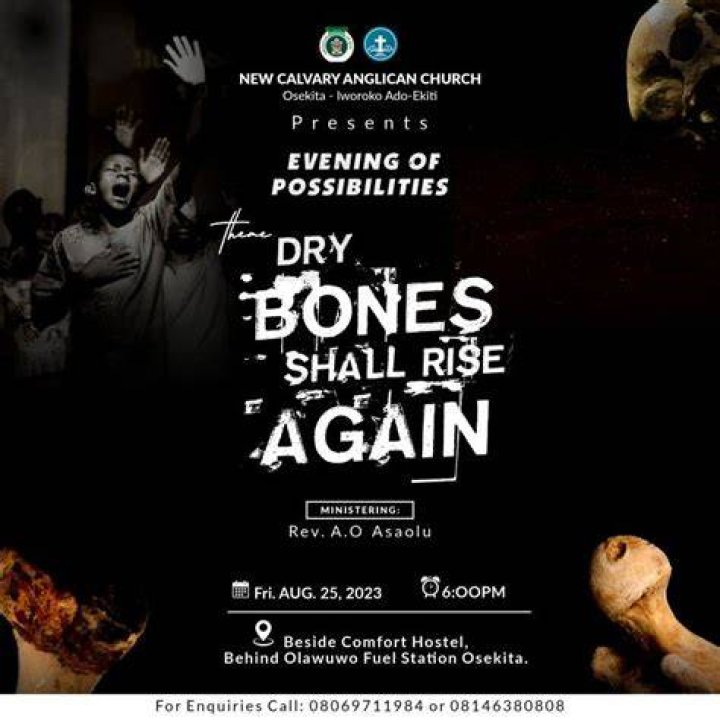 Can the dry bones live again?