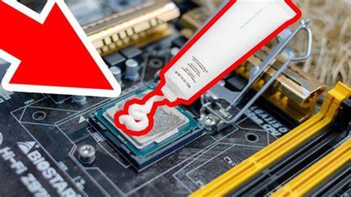 Can we use toothpaste instead of thermal paste?
