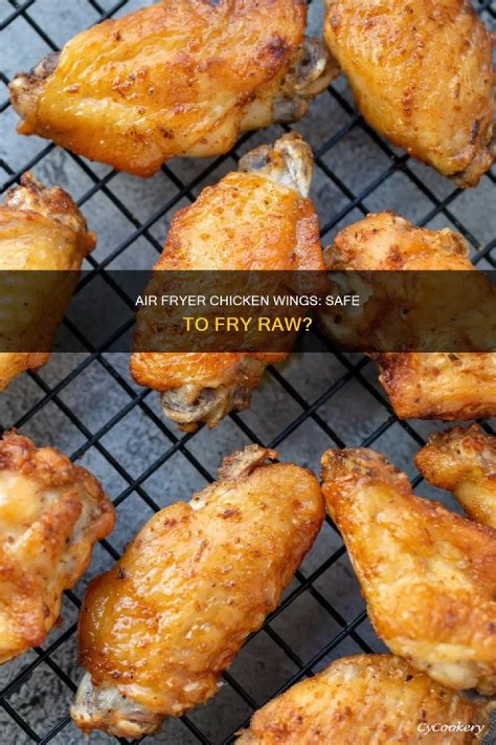 Can you cook raw chicken wings in air fryer?