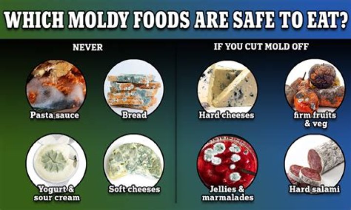 Can you cut mold off fruit and eat it?