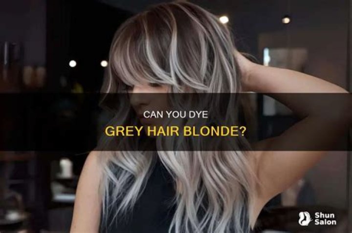 Can you dye GREY hair?