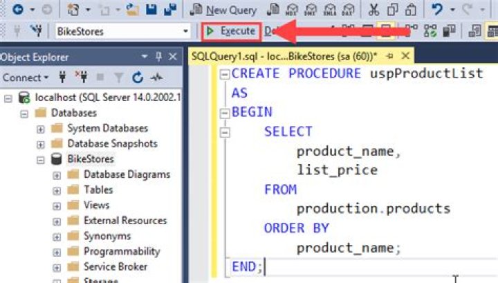 Can you execute a stored procedure in a select statement?