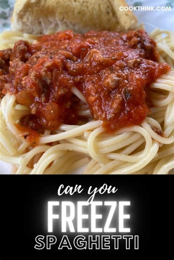 Can you freeze spaghetti sauce in glass jars?