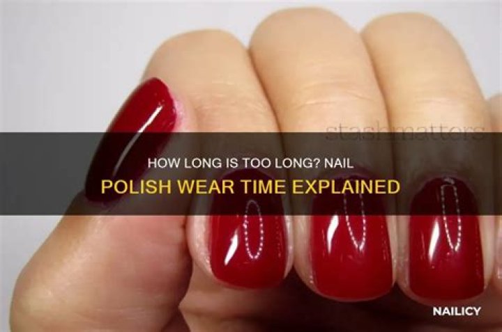 Can you leave nail polish on too long?