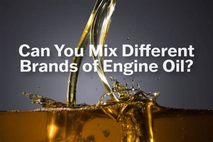 Can you mix brands of motor oil?