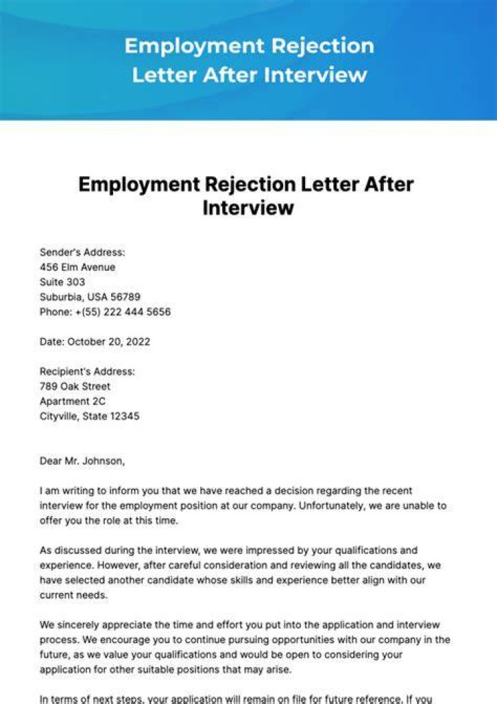 Can you reach out to hiring manager after rejection?