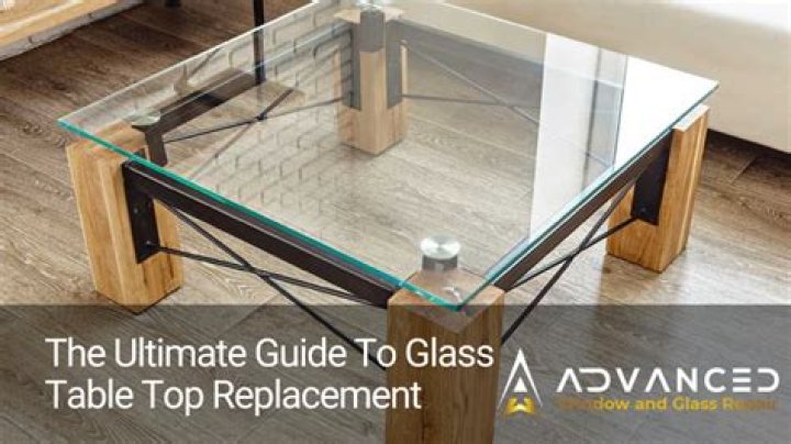 Can you resurface a glass table top?