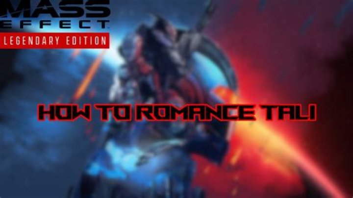 Can you romance Tali in Mass Effect 1?