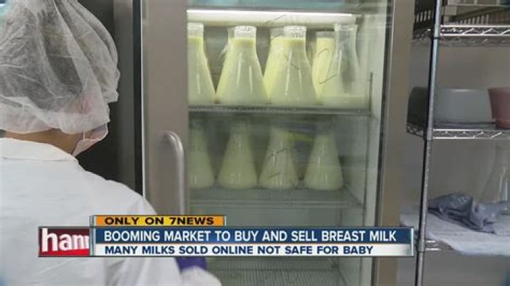 Can you sell breast milk?