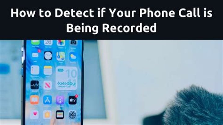 Can you tell if your phone is being monitored iPhone?