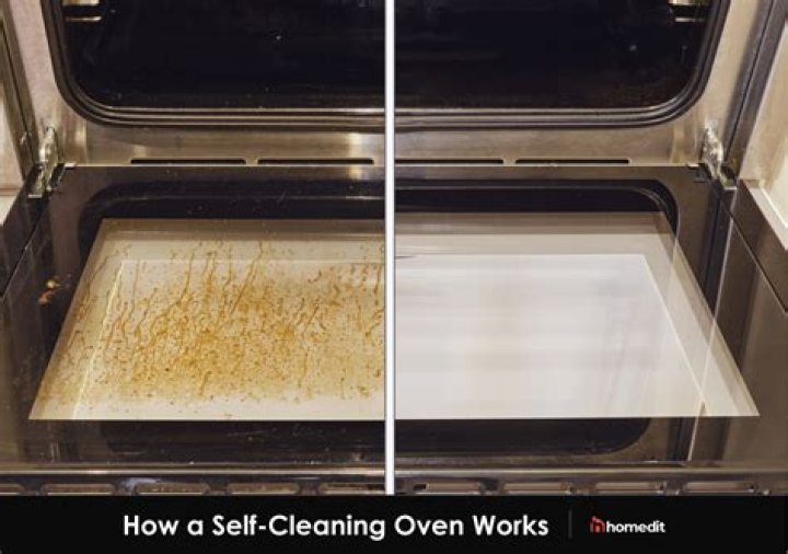 Can you use Brillo pads on self cleaning ovens?