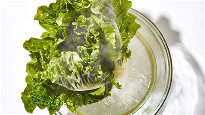 Can you wash lettuce in vinegar water?