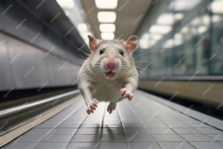 Did a rat run across the floor in the Crown?