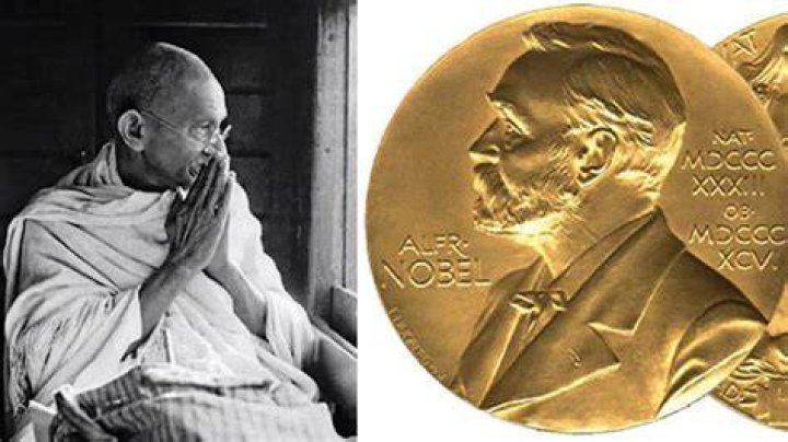 Did Gandhi win a Nobel Peace Prize?