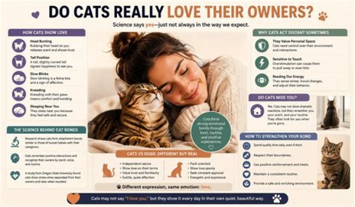 Do cats truly love their owners?