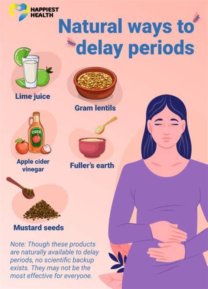 Do eggs delay your period?