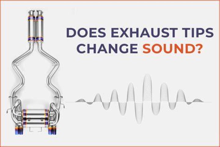Do exhaust tips change the sound?
