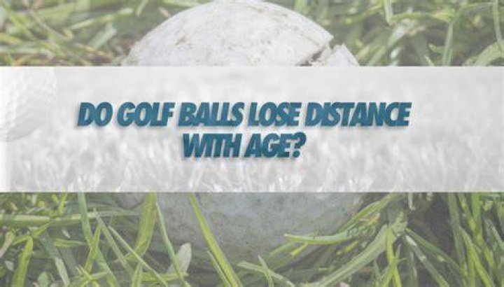 Do golf balls lose distance?