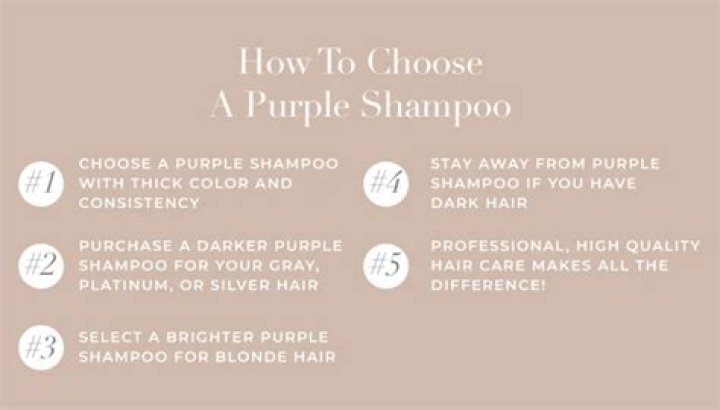 Do I use hot or cold water for purple shampoo?