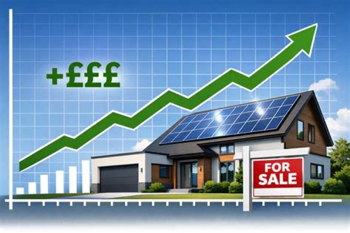 Do solar panels increase house value UK?