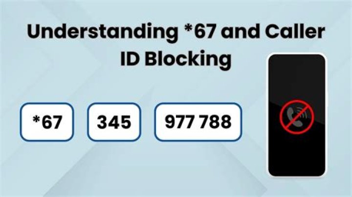 Do you get charged for * 67 calls?
